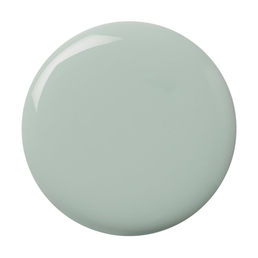 London Grace Betsy Nail Polish, a soft pastel green shade with a calming finish, vegan, cruelty-free, and eco-friendly, perfect for a fresh mani-pedi.