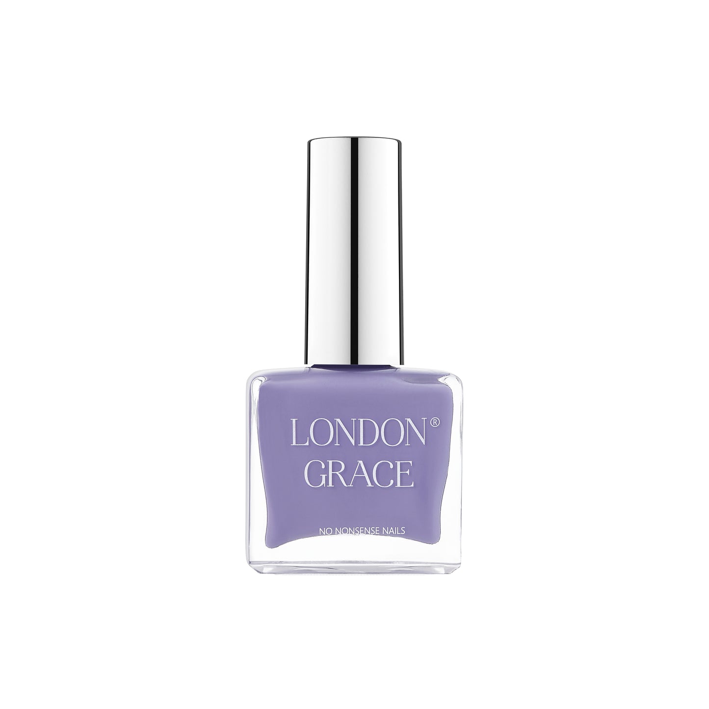 London Grace Cara Nail Polish in a rich jewel-toned purple, featuring a vegan, cruelty-free, and eco-friendly formula, perfect for a long-lasting, salon-quality manicure.