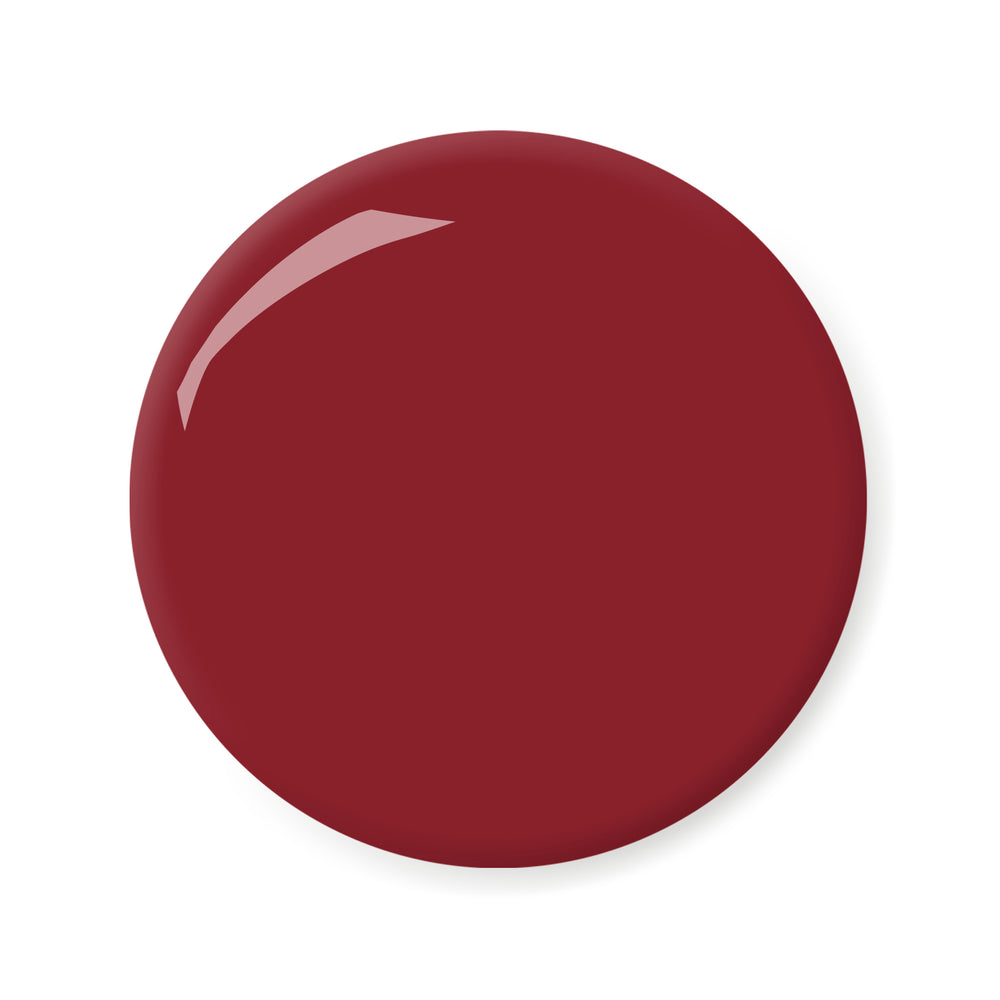 London Grace Elsa Nail Polish in a creamy raspberry hue, featuring a glossy, salon-quality finish in an eco-friendly, recyclable bottle.