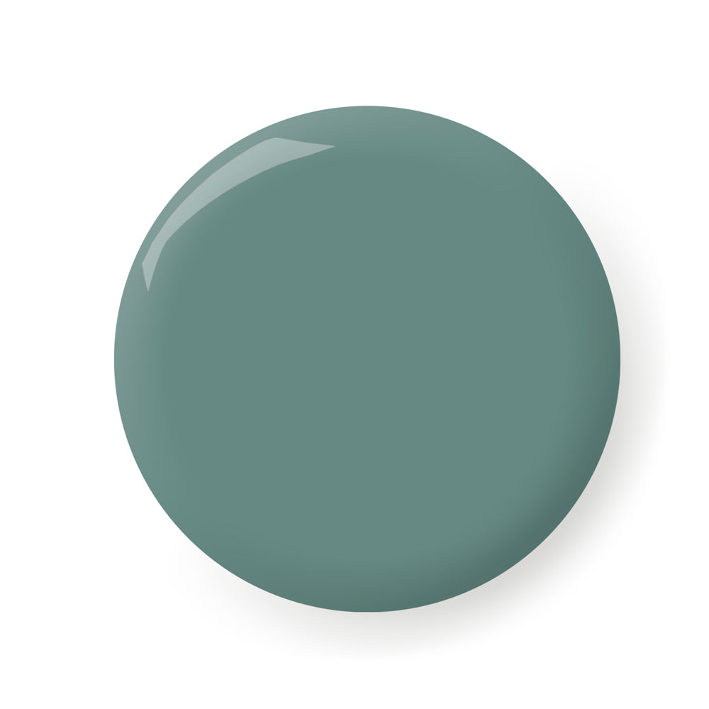 Sage green nail polish bottle — London Grace Fern.