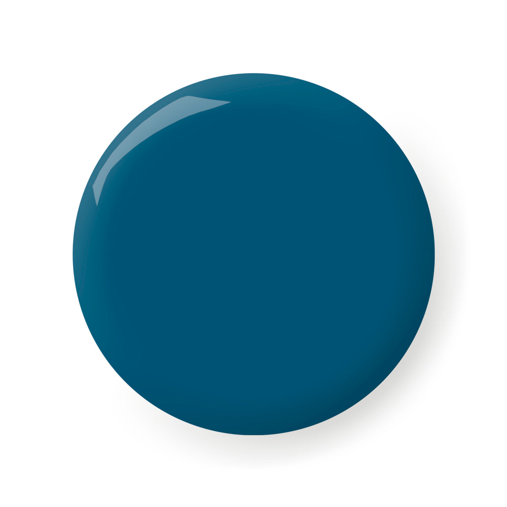 London Grace Ivy Nail Polish – teal shade, vegan, cruelty-free, and long-wearing.