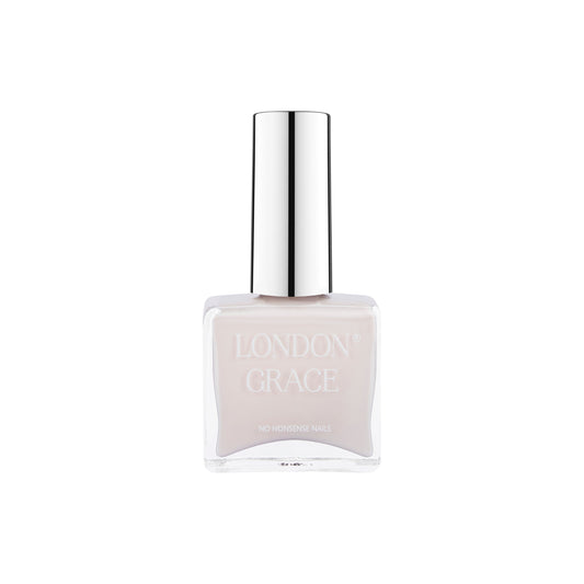 London Grace Jane Nail Polish – creamy pink shade, vegan, cruelty-free, and long-wearing.