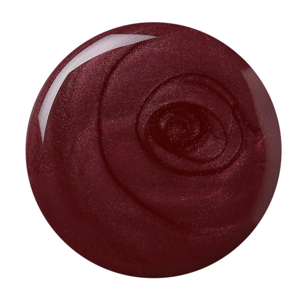 London Grace Mark Nail Polish – rich red-brown with subtle shimmer, offering a luxury finish. Vegan, cruelty-free, and long-lasting.