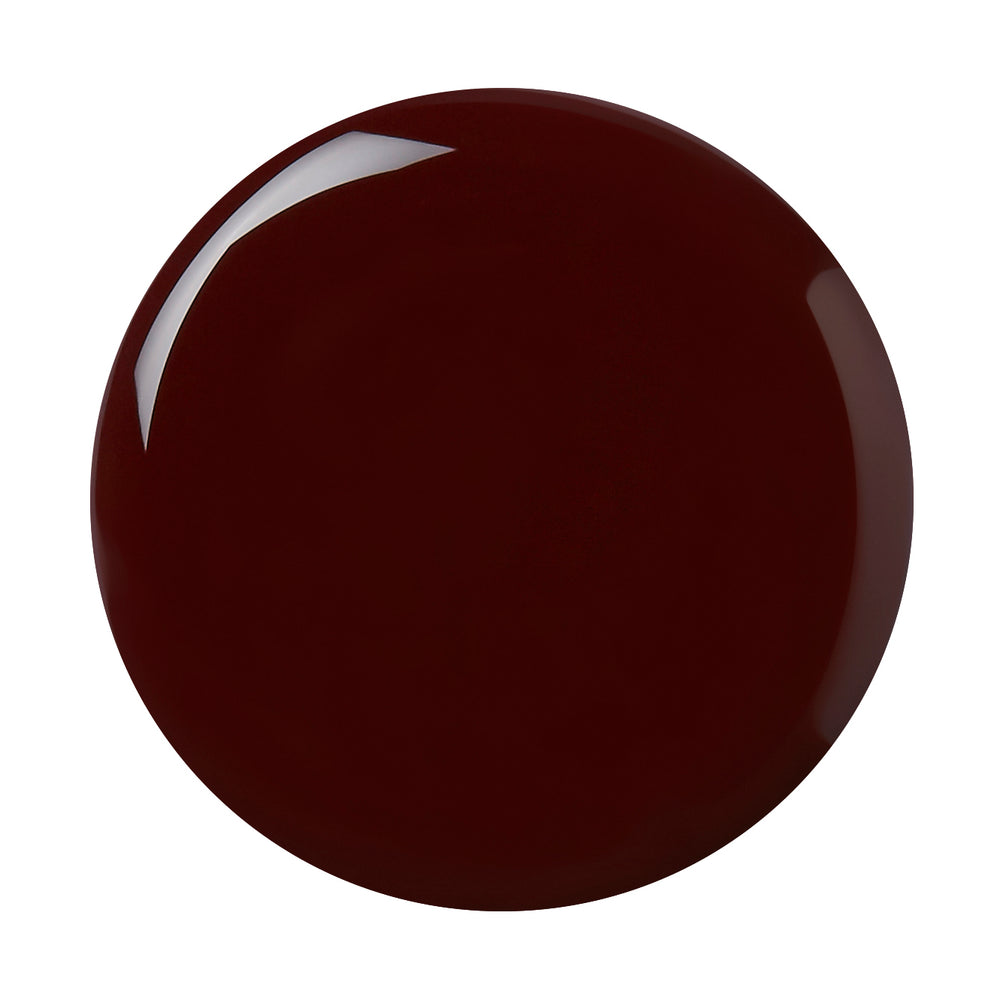 London Grace Nancy Nail Polish – deep burgundy shade. Vegan, cruelty-free, and glossy long-lasting finish.