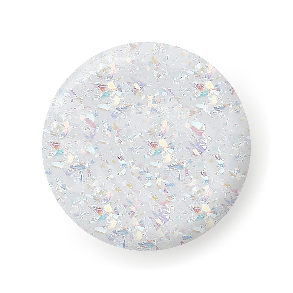 London Grace Pearl Top Coat – adds iridescent glitter and locks in colour. Vegan, cruelty-free, long-lasting shine.