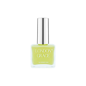 London Grace Sophie Nail Polish – pastel lime shade for a vibrant, fun manicure. Vegan, eco-friendly, and long-lasting.