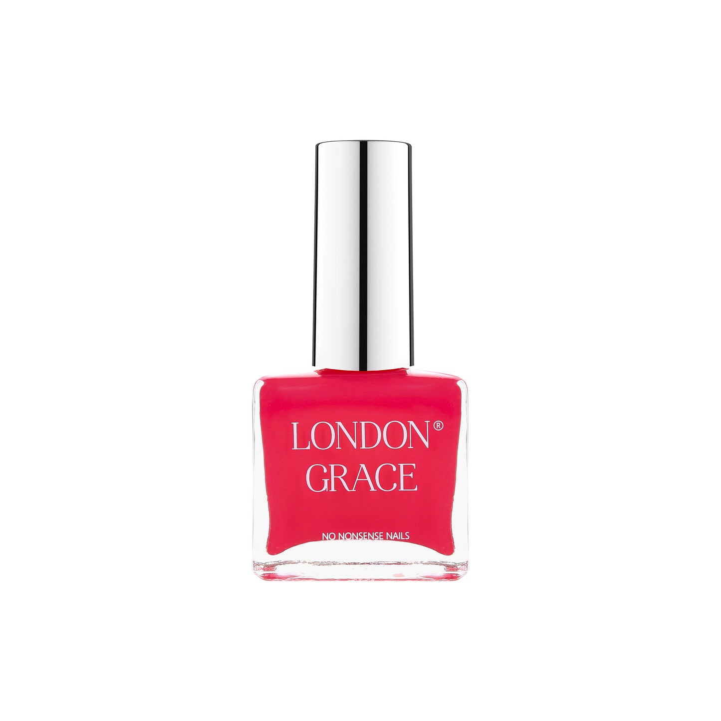 London Grace Taylor Nail Polish – vibrant tropical red for flawless nails. Vegan, long-wearing, and eco-friendly.