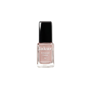 Londontown Rose Latte nail polish in a warm pink beige shade.