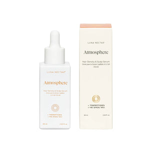  LUNA NECTAR Atmosphere Multi-Peptide Hair & Scalp Serum – waterless formula with peptides and botanicals for fuller-looking hair and healthier scalp.