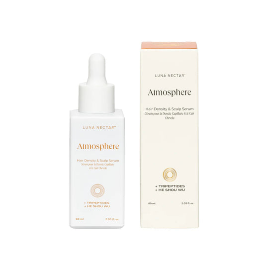  LUNA NECTAR Atmosphere Multi-Peptide Hair & Scalp Serum – waterless formula with peptides and botanicals for fuller-looking hair and healthier scalp.