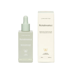  LUNA NECTAR Renaissance Nourishing Pre-Wash Hair Oil – botanical hair oil for hydration and shine.