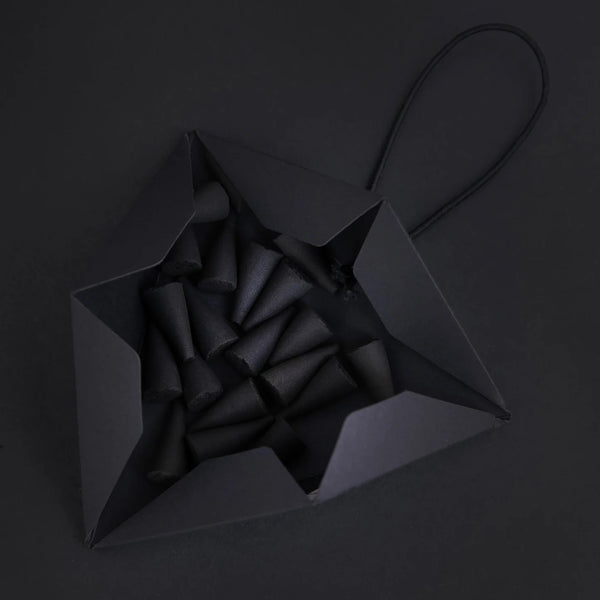 LVNEA FEU DE JOIE Incense Cones with a scent of yuzu, cedarwood, frankincense