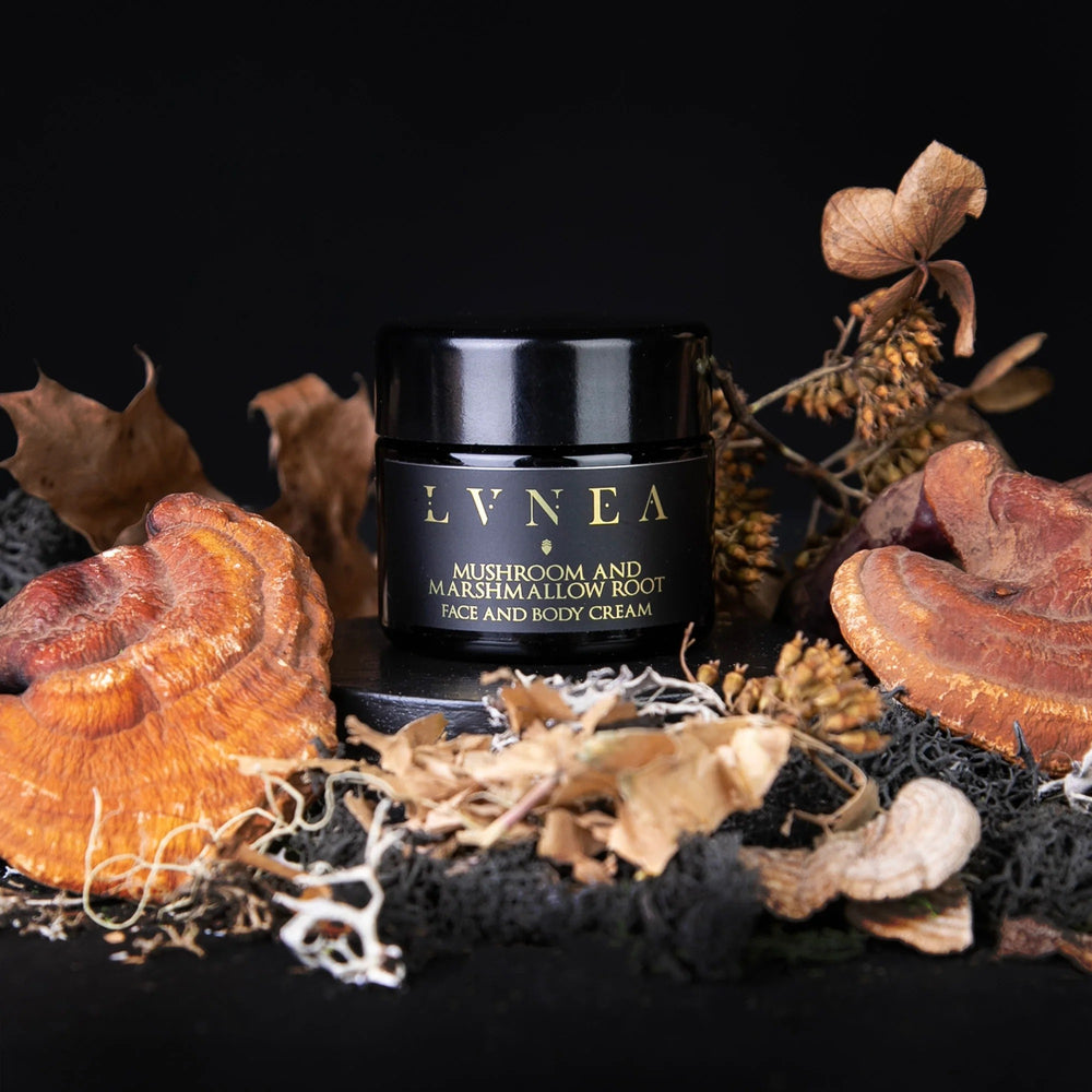 LVNEA Mushroom and Marshmallow Root Face and Body Cream