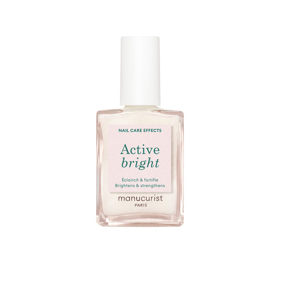 Manucurist Active Bright nail care effects bottle on a white background
