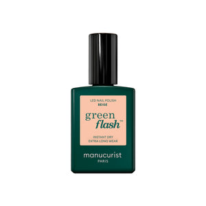 MANUCURIST Green Flash LED Nail Polish Beige