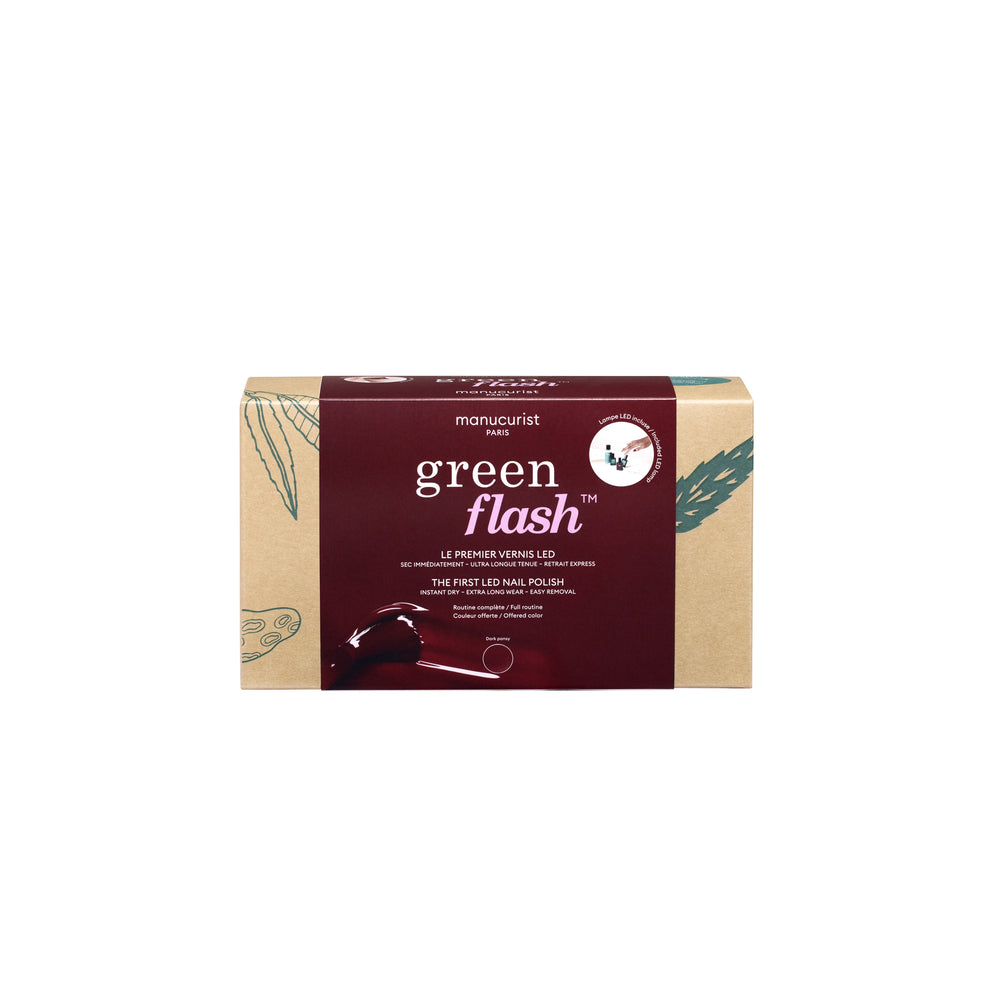 MANUCURIST Green Flash Starter Kit Dark Pansy