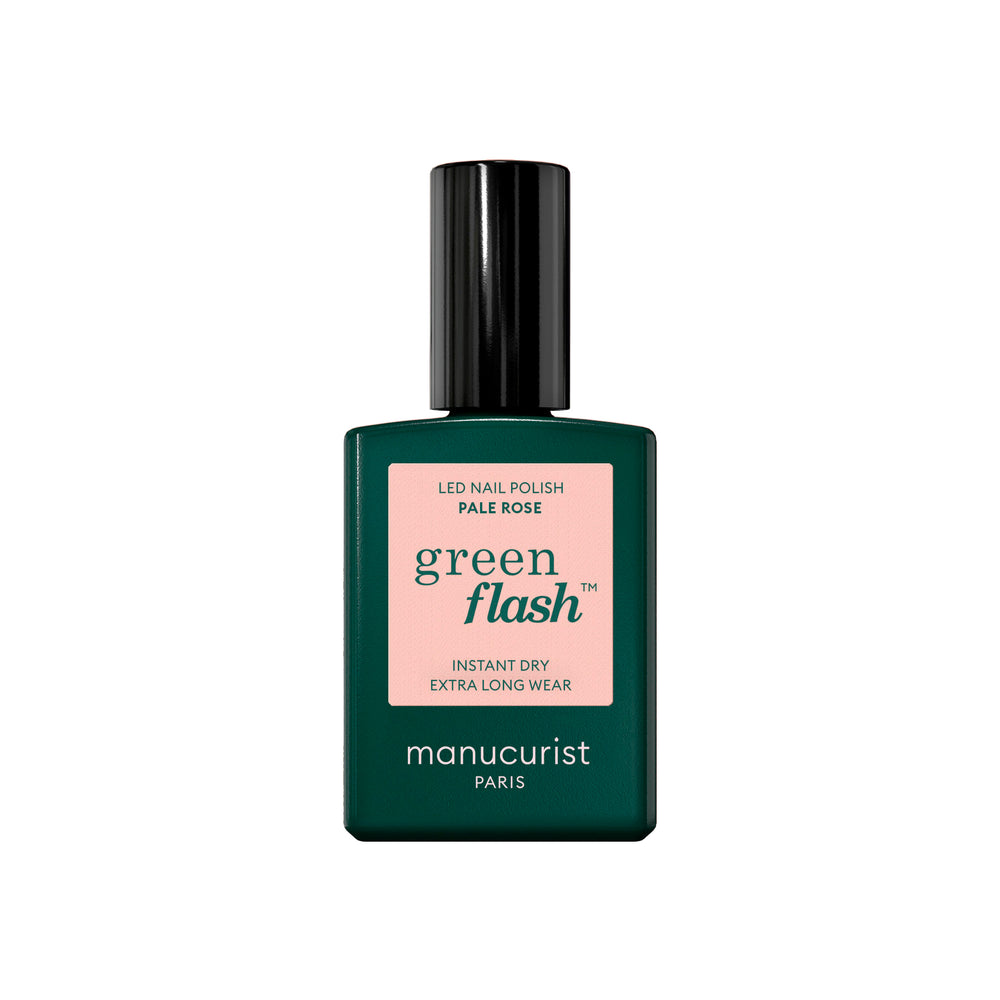 MANUCURIST Green Flash LED Nail Polish Pale Rose