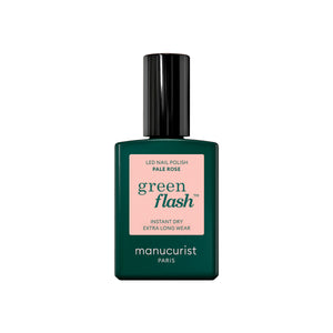 MANUCURIST Green Flash LED Nail Polish Pale Rose
