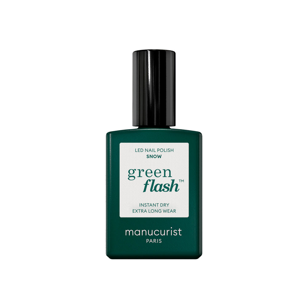 MANUCURIST Green Flash LED Nail Polish Snow