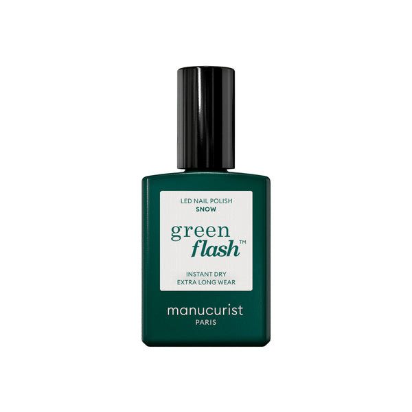 MANUCURIST Green Flash LED Nail Polish Snow