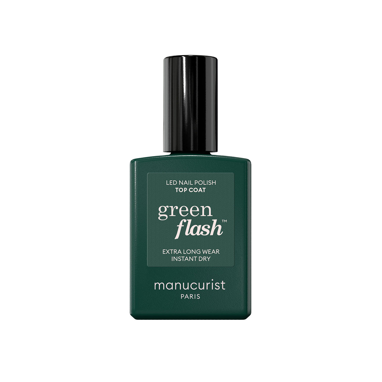 MANUCURIST Green Flash LED Nail Polish Top Coat