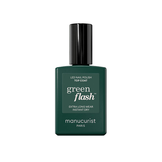 MANUCURIST Green Flash LED Nail Polish Top Coat