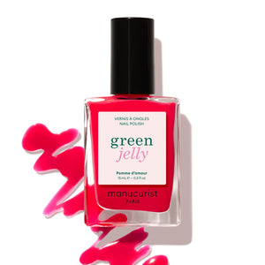 MANUCURIST Green Jelly Nail Polish Pomme d'Amour 