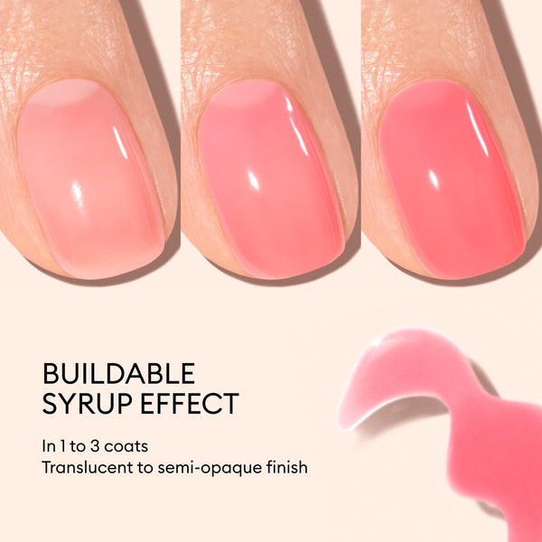 MANUCURIST Green Jelly Nail Polish Sugar Plum