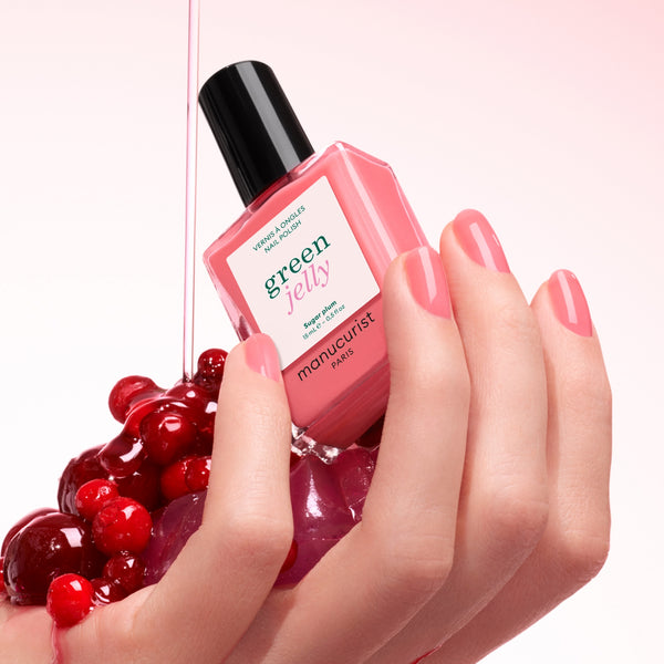 MANUCURIST Green Jelly Nail Polish Sugar Plum