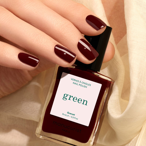 MANUCURIST Green Nail Polish Grenat