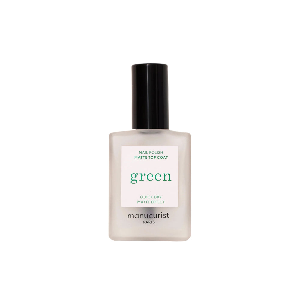 MANUCURIST Green Nail Polish Matte Top Coat
