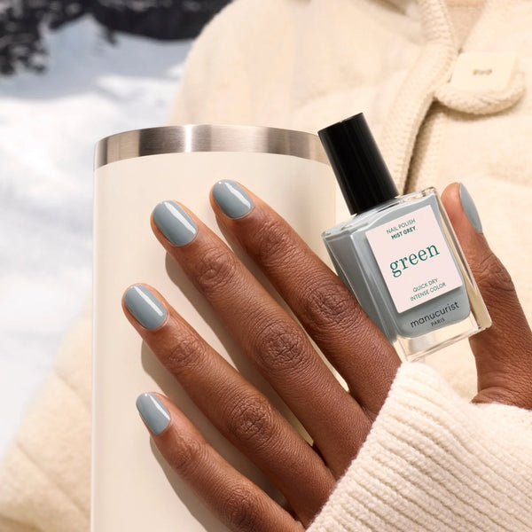 MANUCURIST Green Nail Polish Mist Grey