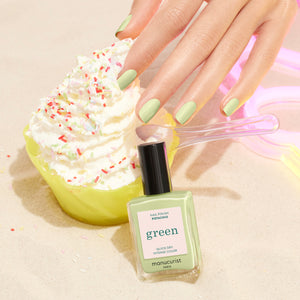 MANUCURIST Green Nail Polish Pistachio