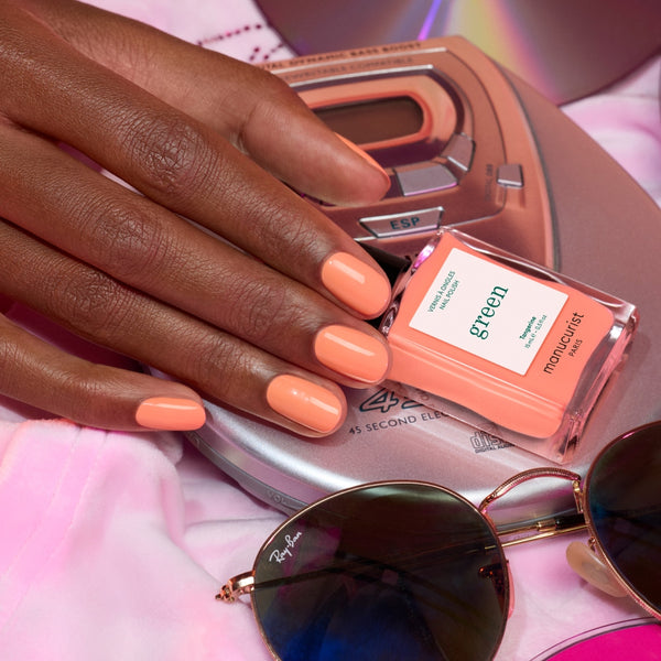 MANUCURIST Green Nail Polish Tangerine
