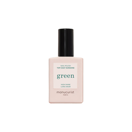 MANUCURIST Green Nail Polish Top Coat Sunshine