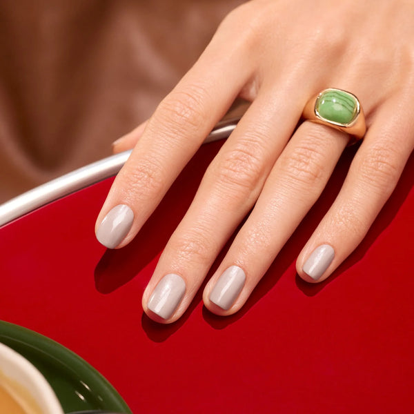 MANUCURIST Green Nail Polish Tweed