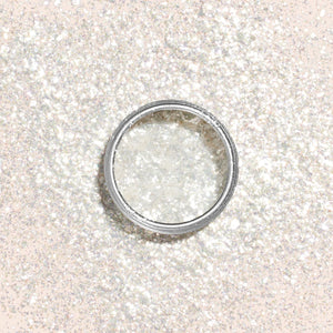 Close-up of MANUCURIST Pearlescent Flakes, a shimmering nail accessory that adds a soft, iridescent finish to any manicure.