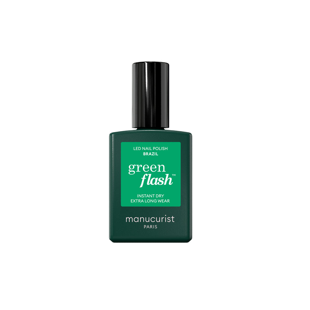 MANUCURIST Green Flash LED Nail Polish Brazil