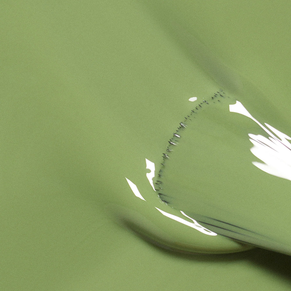 MANUCURIST Semi-permanent LED Green Flash Tuileries, olive green gel polish, opaque, non-iridescent, 60% plant-based, 15ml, 12-free