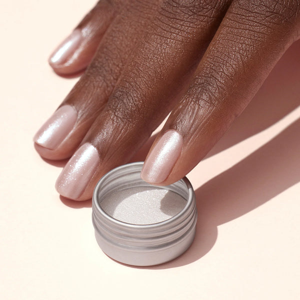 MANUCURIST White Glazed Effect Powder