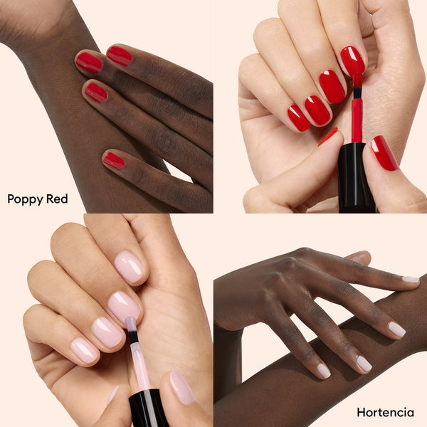MANUCURIST Xtrem Flas Routine Kit - Hortencia & Poppy Red