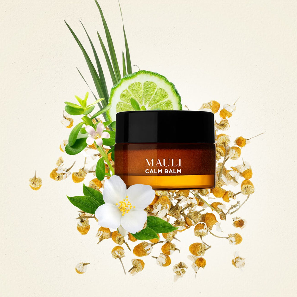 Jar of Mauli Rituals Calm Balm on a white background