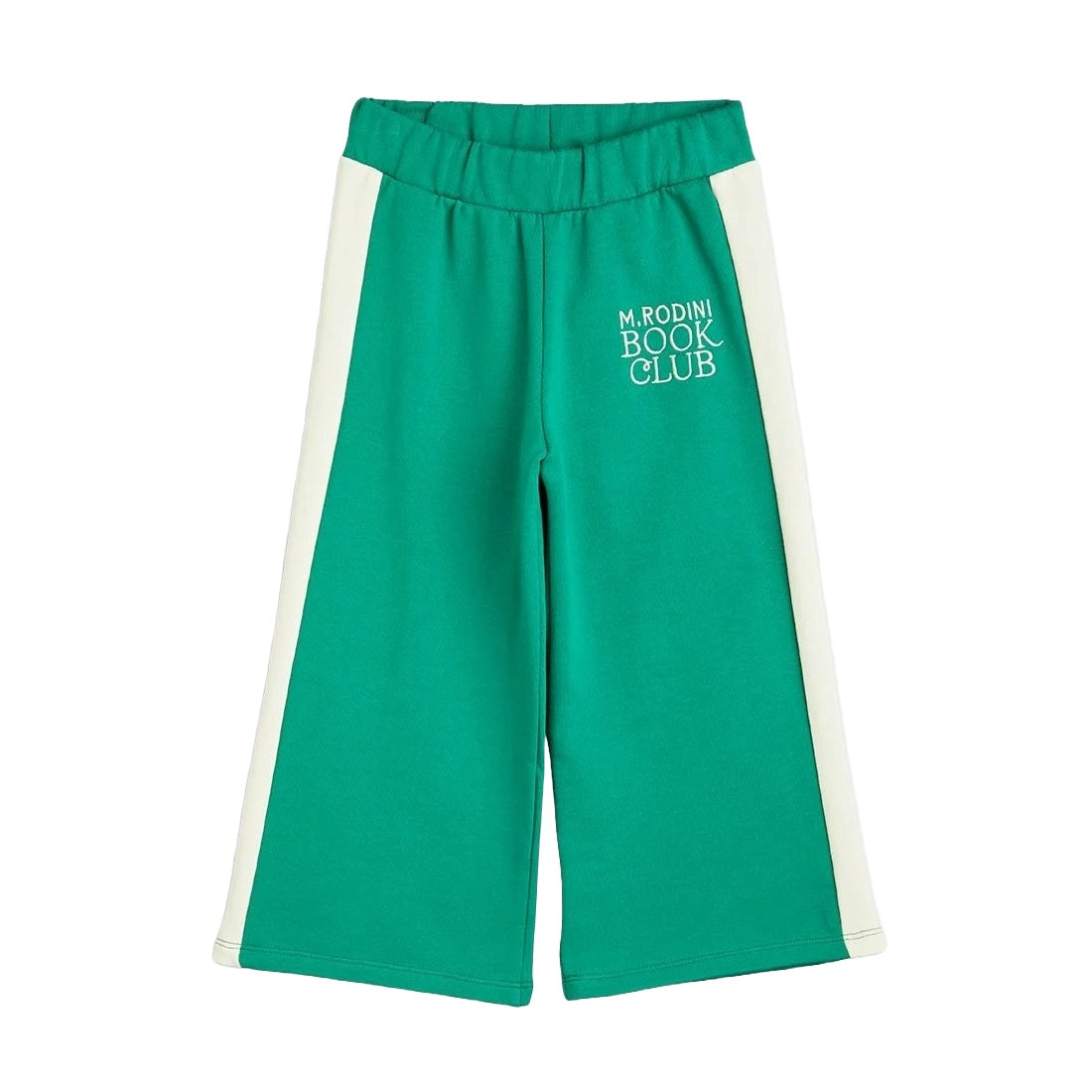 MINI RODINI Book Club Embroidered Sweatpants Green ALWAYS SHOW