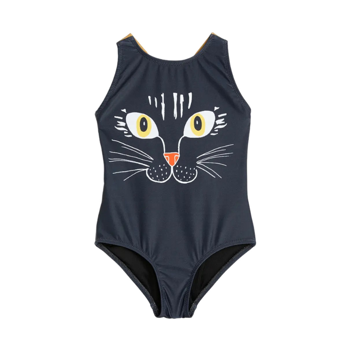 MINI RODINI Cat Face Swimsuit ALWAYS SHOW
