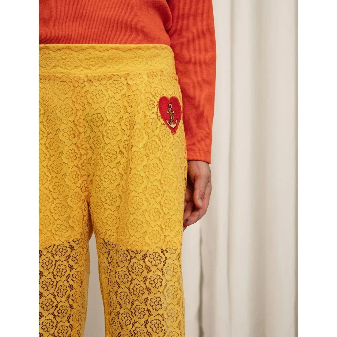 MINI RODINI Lace Trousers ALWAYS SHOW