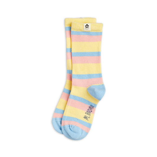 MINI RODINI Pastel Stripe Socks ALWAYS SHOW