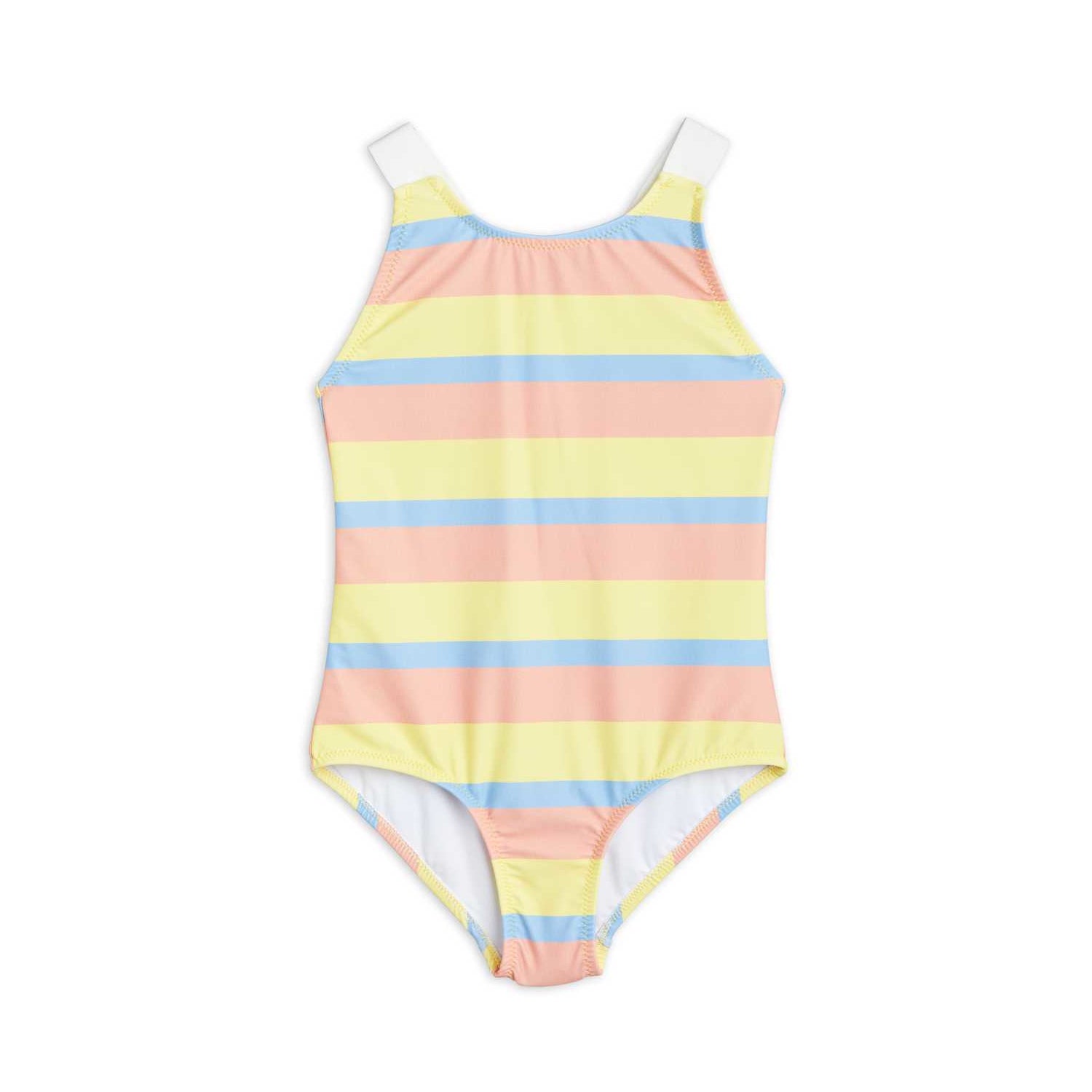 MINI RODINI Pastel Stripe UV Swimsuit ALWAYS SHOW