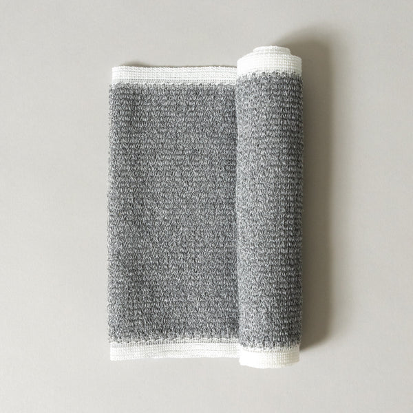 MORIHATA BINCHOTAN Binchotan Charcoal Body Scrub Towel