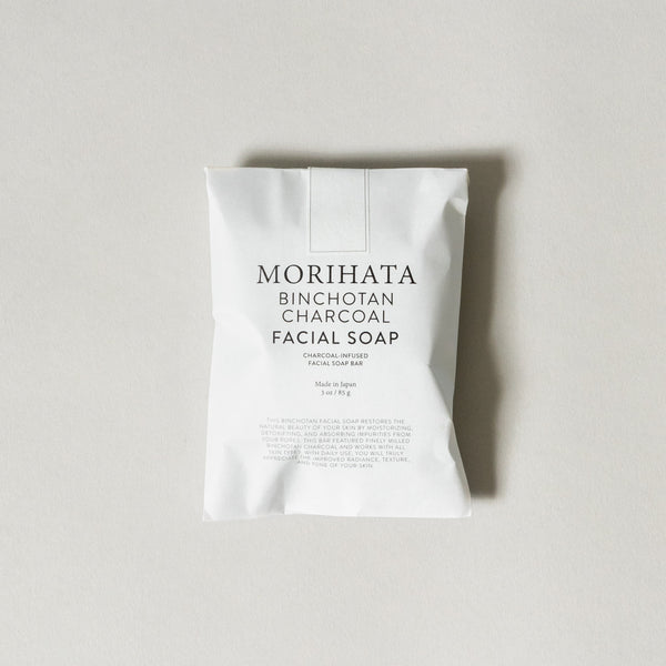 MORIHATA BINCHOTAN Binchotan Charcoal Facial Soap