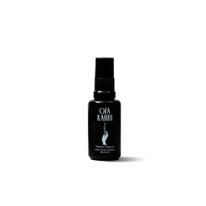 OFA KARRI Hands Cleaner Lavender – natural hand spray with organic lavender essential oil in a 30ml purple glass bottle.
